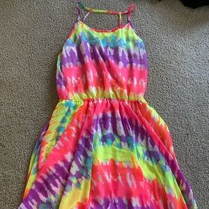 Tie dye dress, M